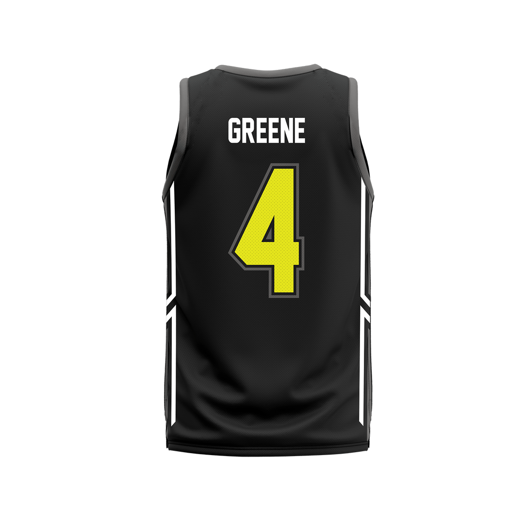 Yellow Sublimated Plain Custom Kids Basketball Uniforms | YoungSpeeds Womens